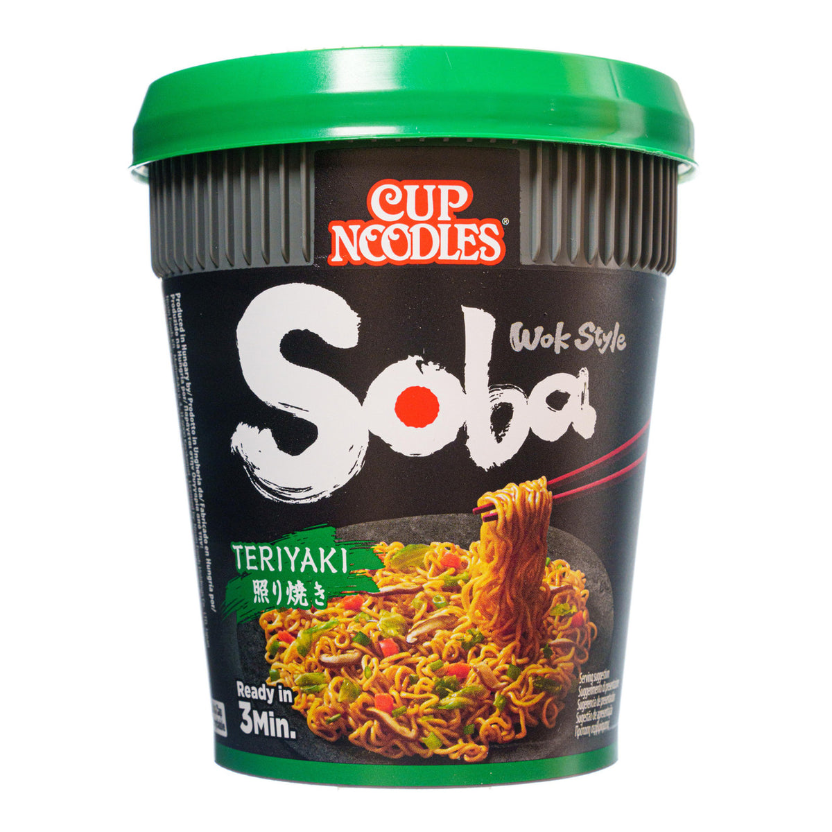 Nissin soba noodles with teriyaki yakisoba sauce uk