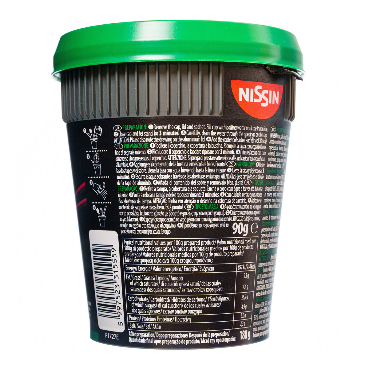 Nissin Soba Noodles With Teriyaki Yakisoba Sauce (UK)