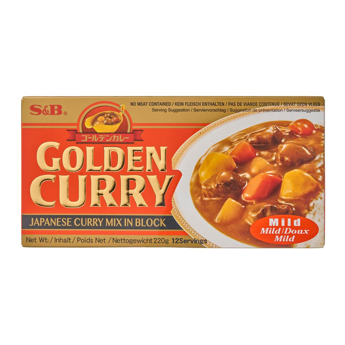 S b golden curry mild