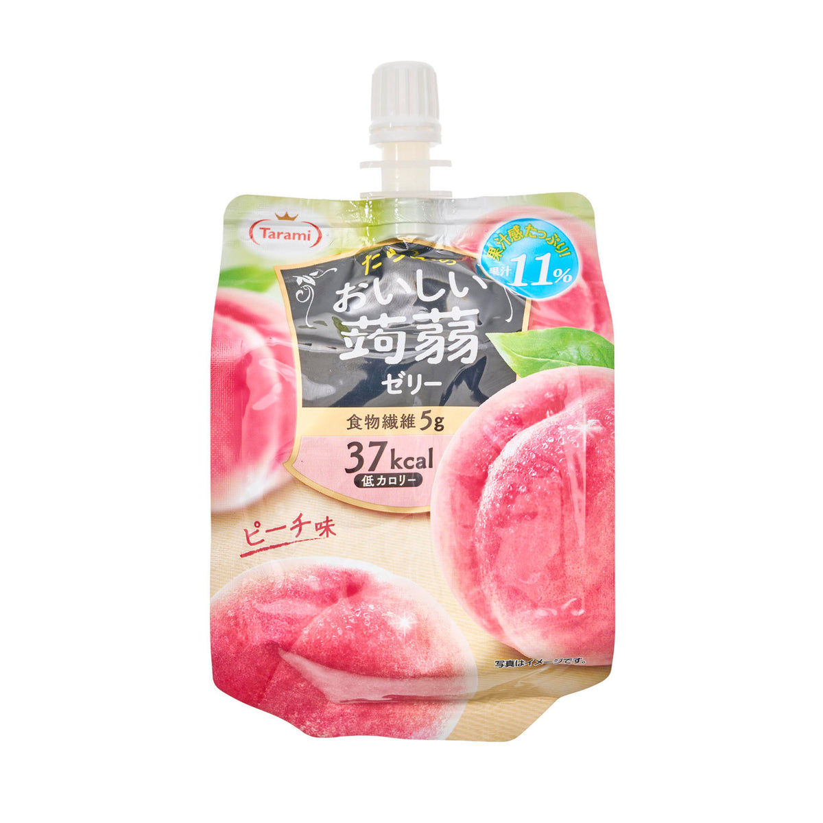 Tarami peach konnyaku jelly drink