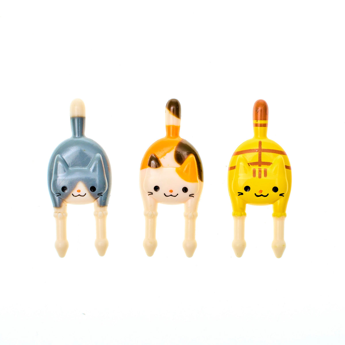 Torune Mama's Assist Cats and Dogs Handstand Bento Picks