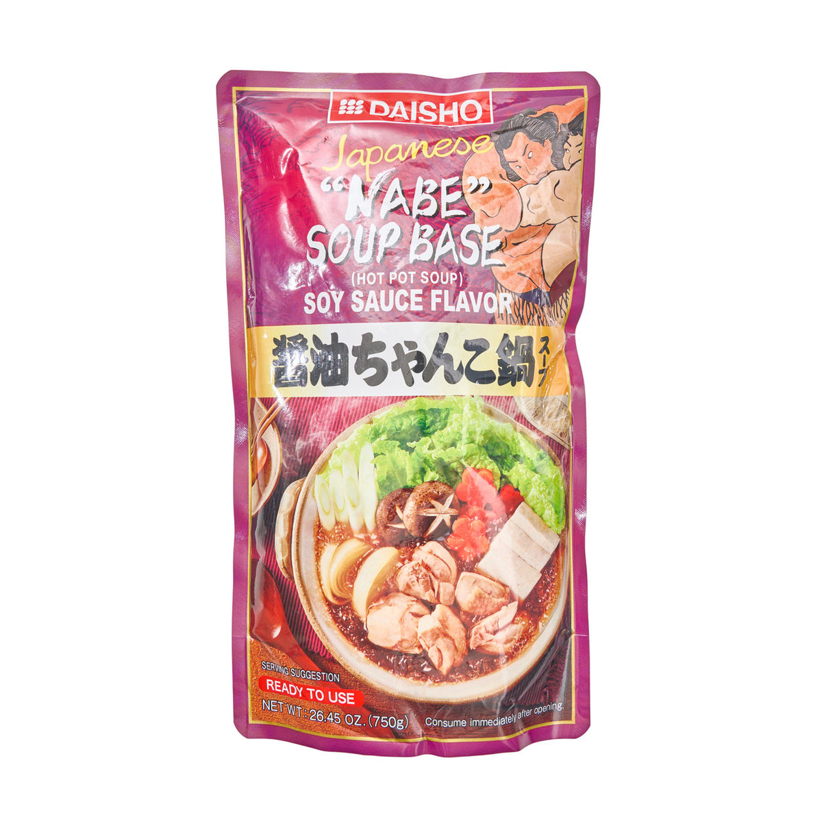 Daisho chanko soy sauce nabe hotpot soup stock