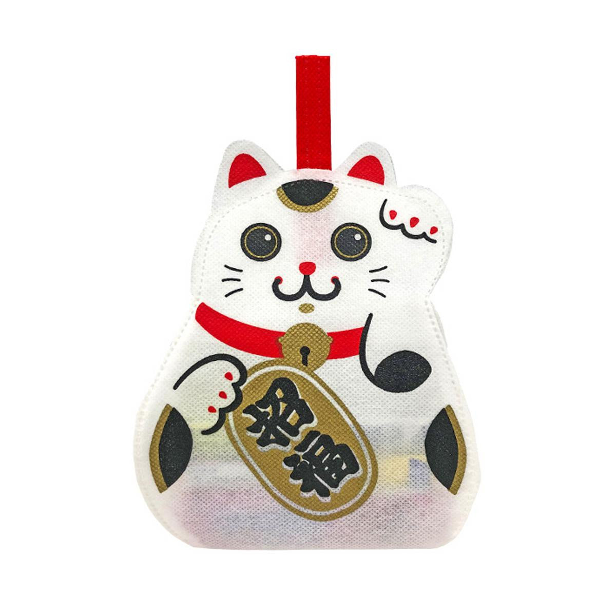 Non woven gift bag lucky cat