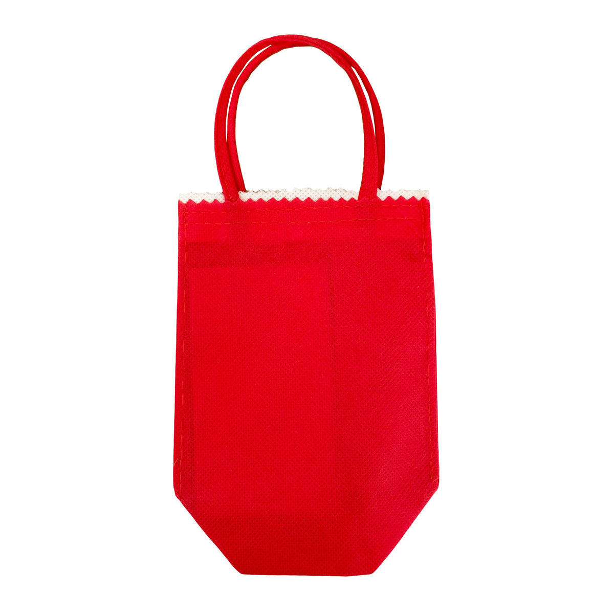Non-Woven Gift Bag - Mother's Day Mini Tote Bag - Red Carnation Design