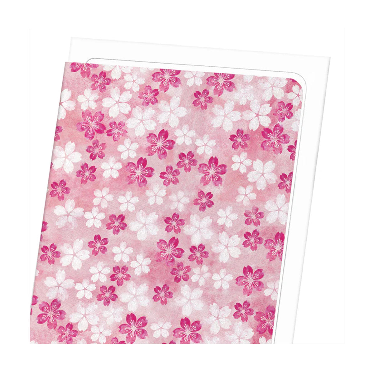 Cherry Blossom on Pink Greeting Card - 2