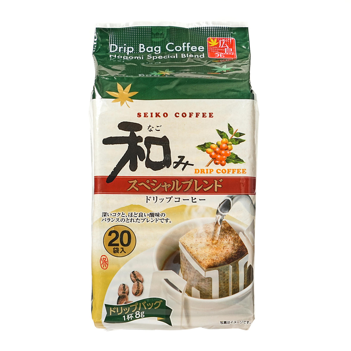 Seiko coffee nagomi special blend drip filter bag coffee large
