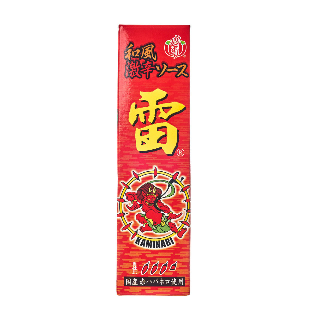 Kanzuri kaminari red japanese style super spicy hot sauce