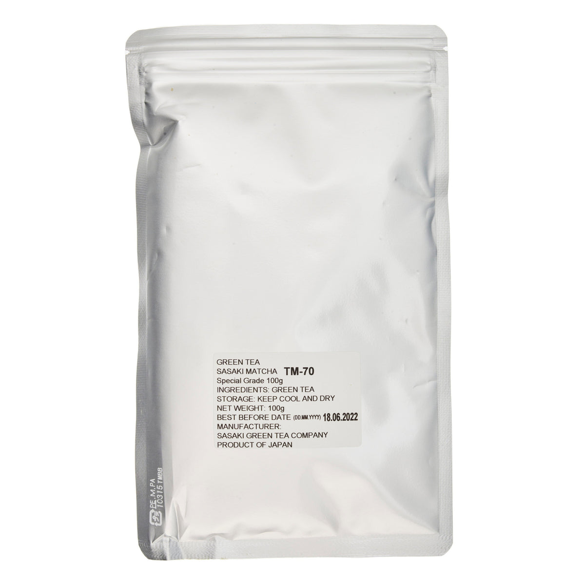 Sasaki Seicha Special Grade Matcha Green Tea Powder