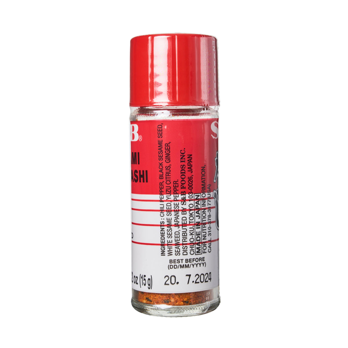 S&B Nanami Togarashi Seven Spice Assorted Chilli Pepper