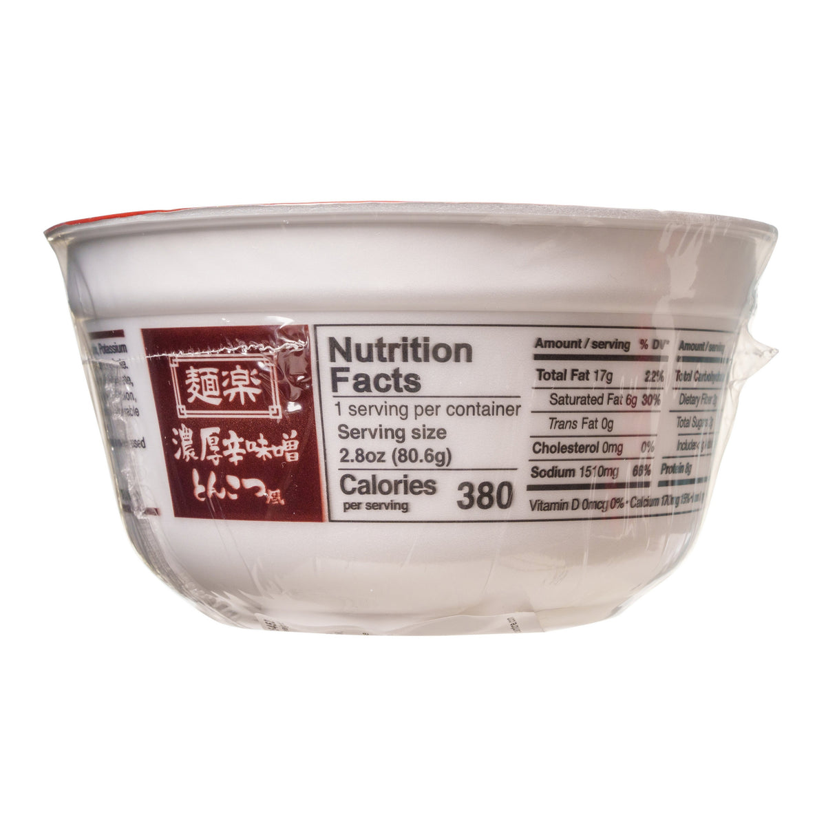 Hikari Menraku Japanese Spicy Miso Tonkotsu Pork Stock Flavour Ramen