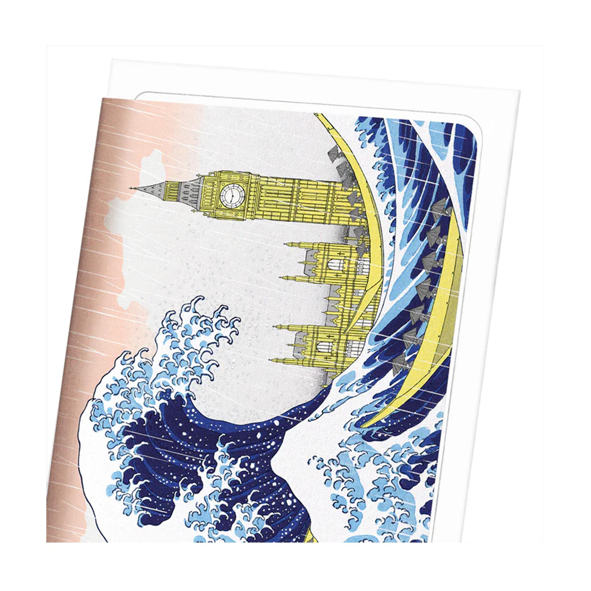 Great Wave of London Greeting Card - 2