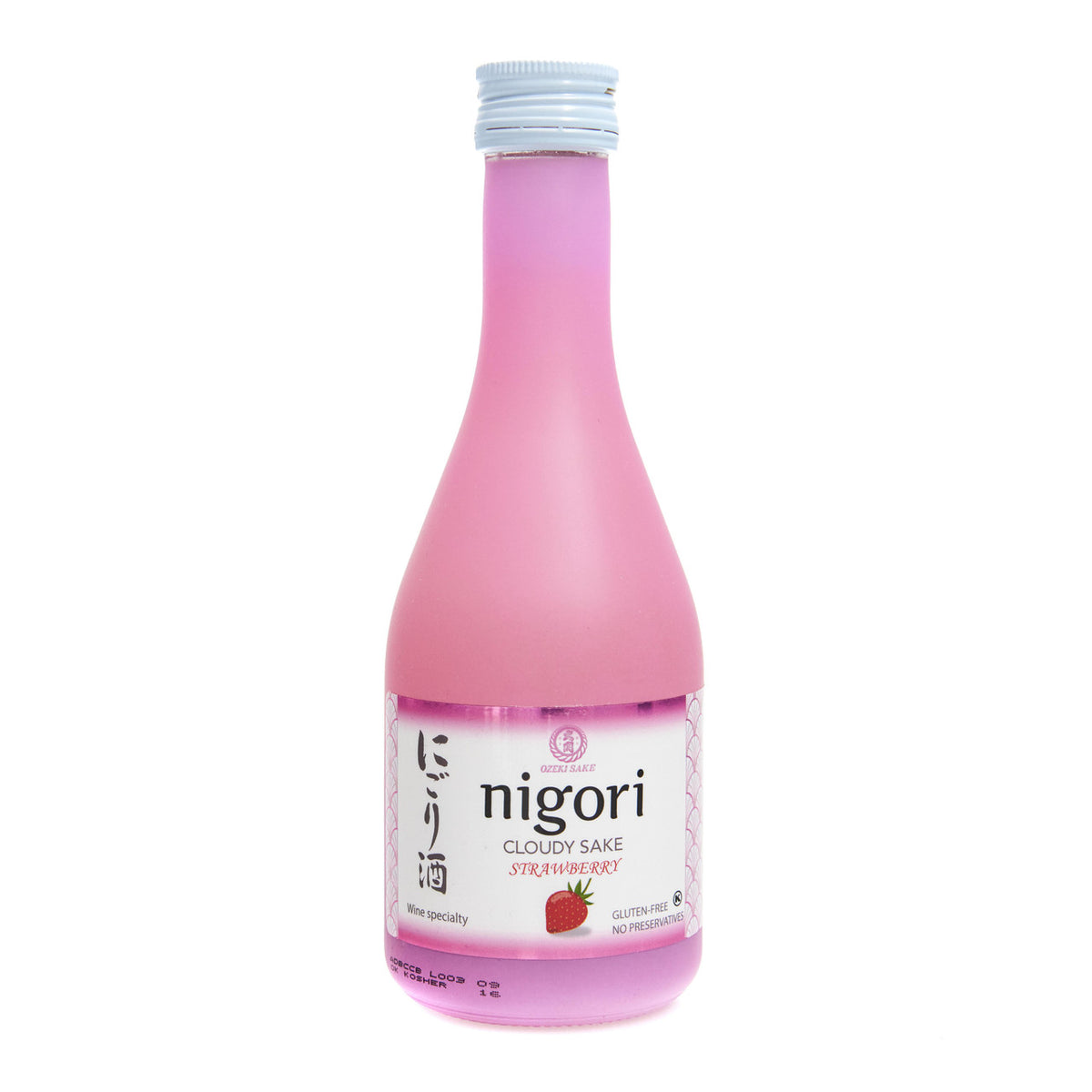 Ozeki nigori strawberry sake