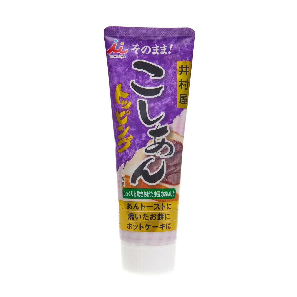 Imuraya smooth adzuki red bean paste tube