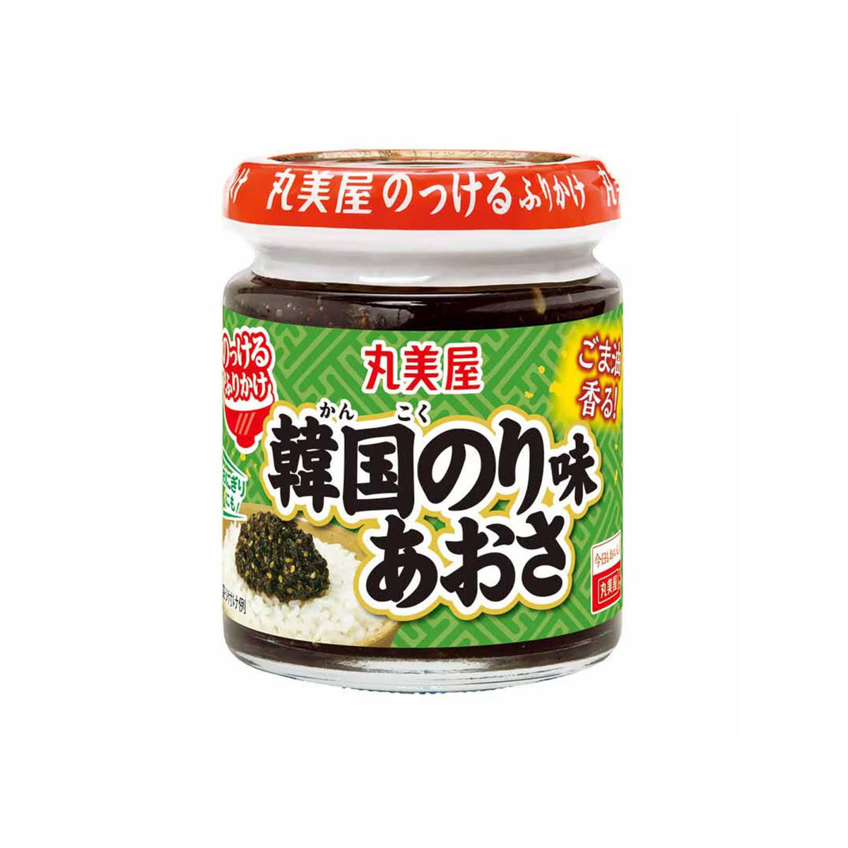 Marumiya korean style seasoned nori seaweed furikake nokkeru furikake kankoku noriaji aosa