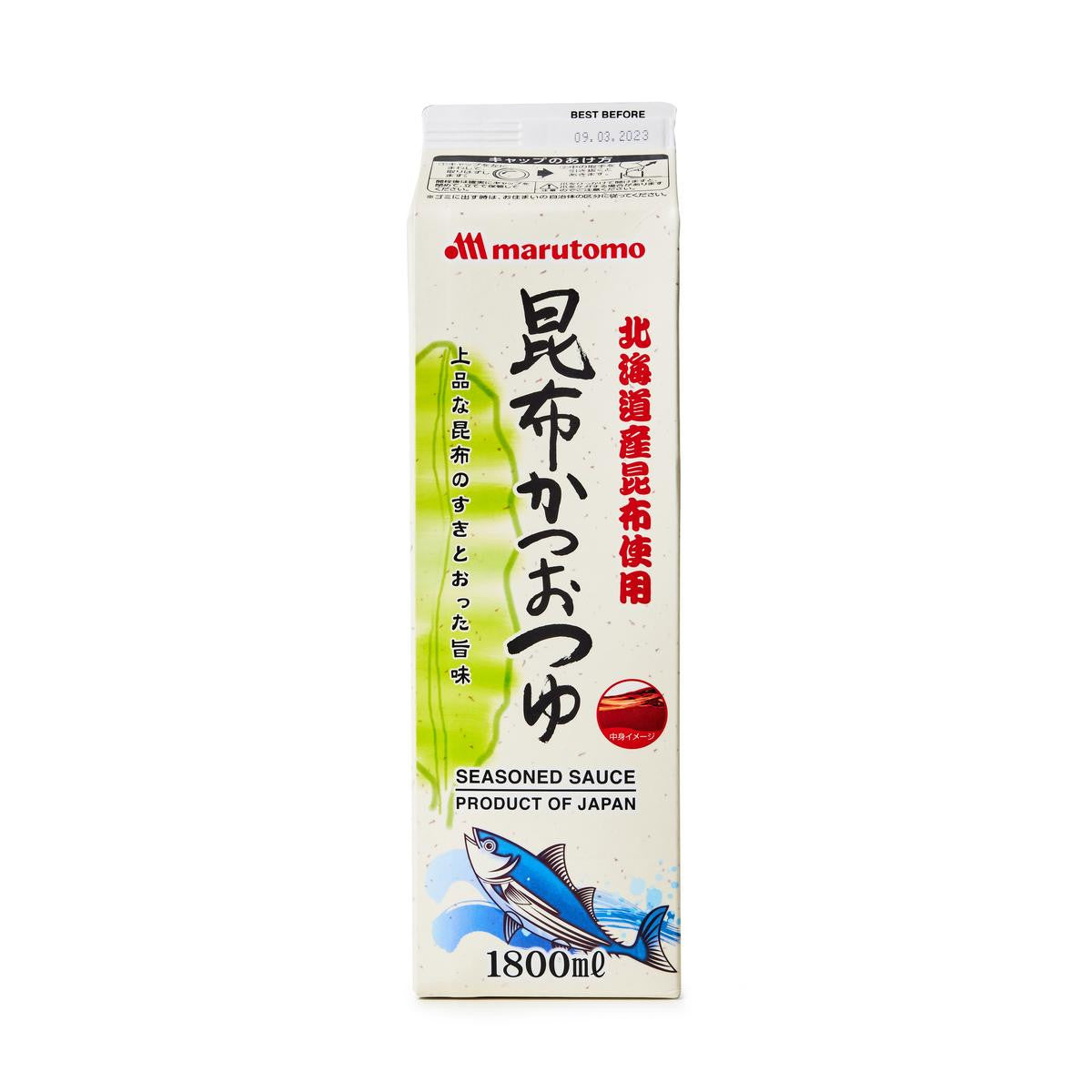 Marutomo kombu kelp bonito tsuyu soup base catering size