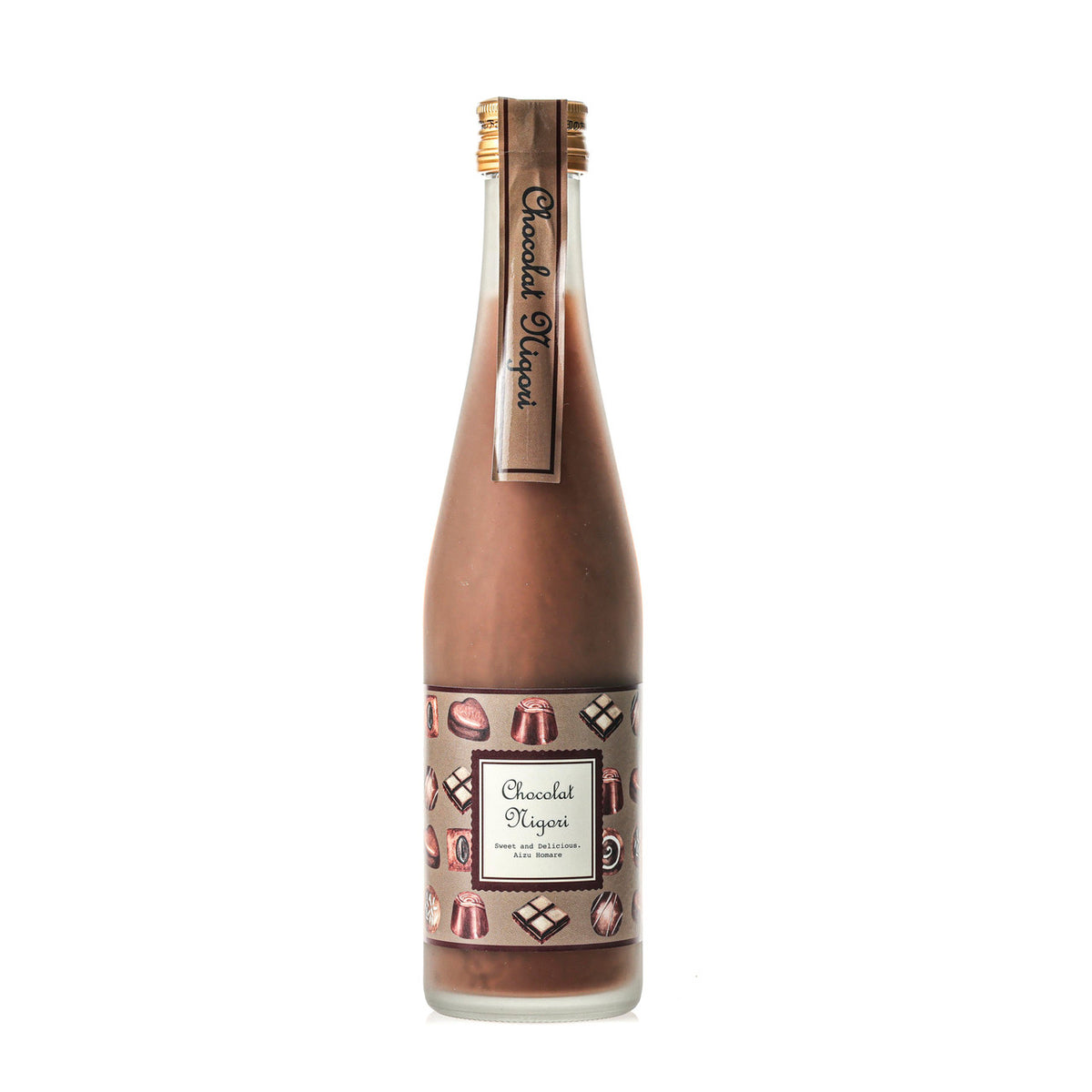 Aizu homare chocolate infused nigori cloudy sake