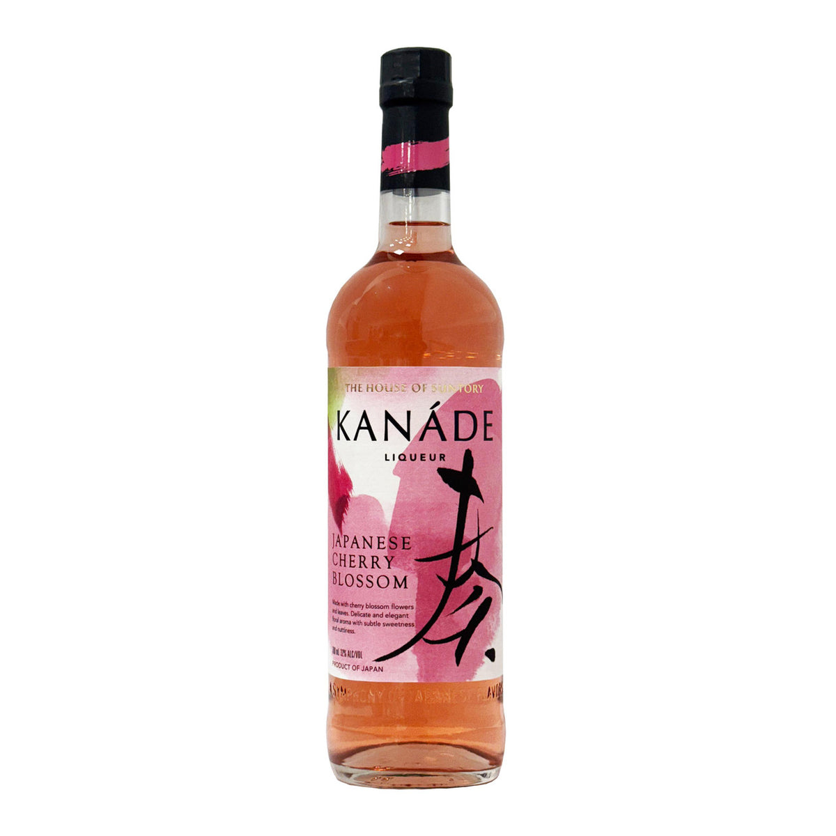Suntory kanade japanese liqueur sakura
