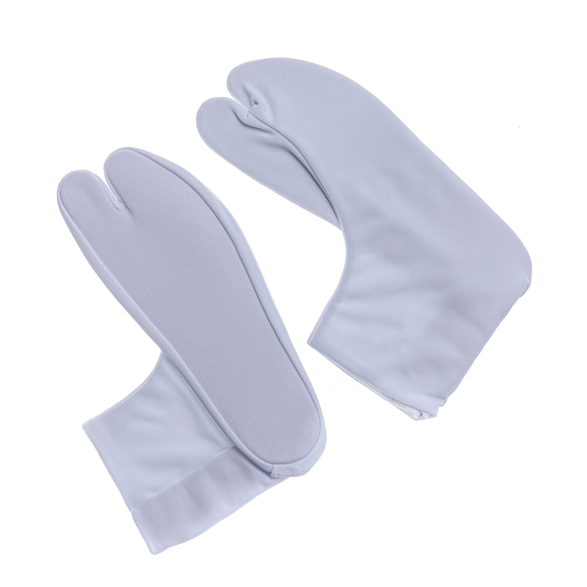 Nylon Stretch Split Toe Tabi Socks - White (Large) - 2