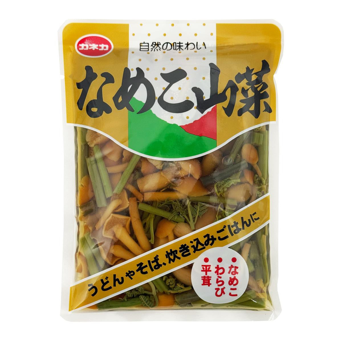 Kaneka shokuhin seasoned mushrooms and mountain vegetables
