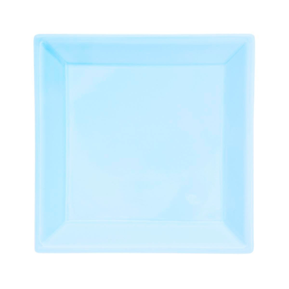 Shoyeido ceramic incense tray light blue
