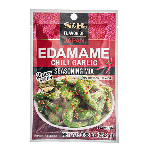 S b chilli garlic edamame seasoning mix