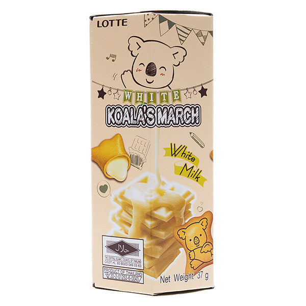 Lotte koalas march white cream filled biscuits