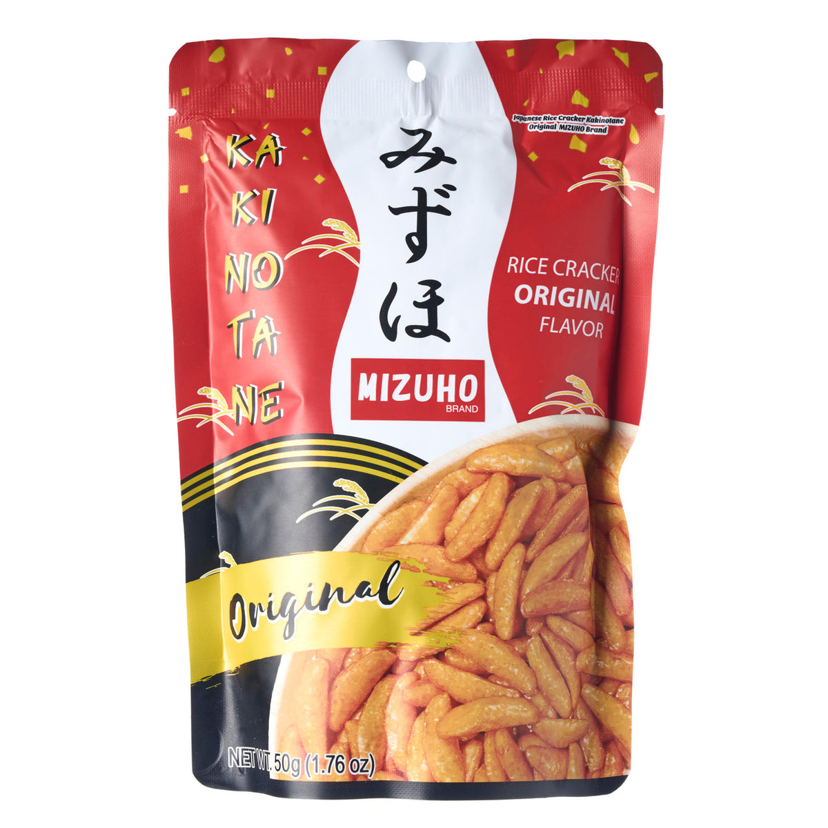 Mizuho kaki no tane original rice crackers