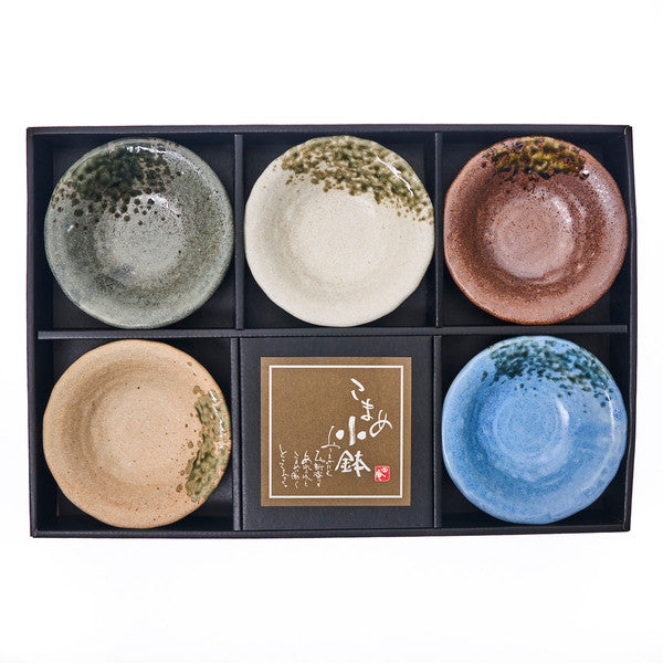Yamata seiho ceramic komame small dish set