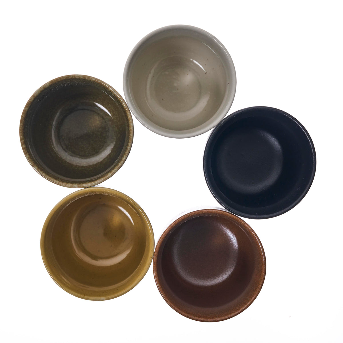 Yamata Seiho Ceramic Komame Small Dish Set