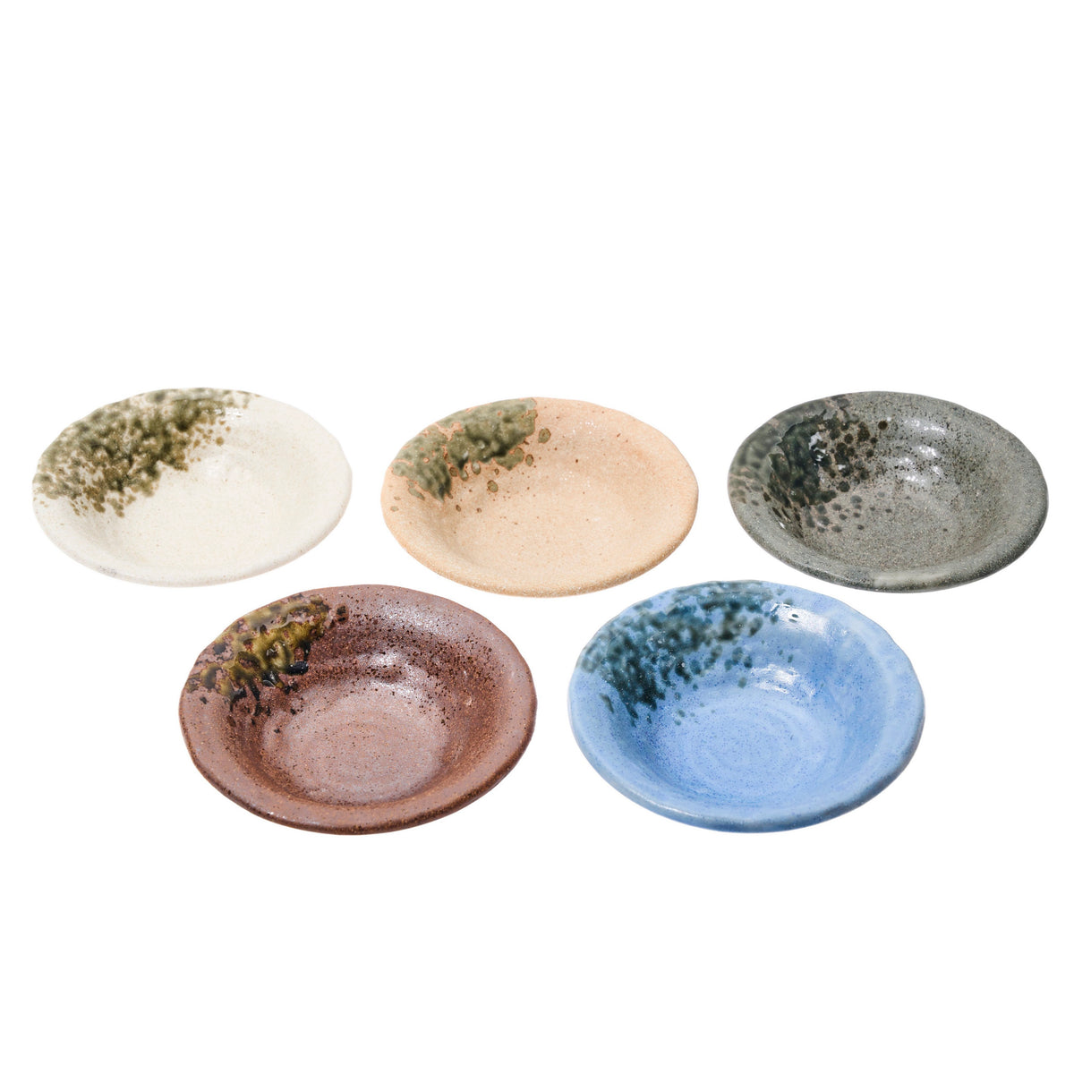 Yamata Seiho Ceramic Komame Small Dish Set - 2