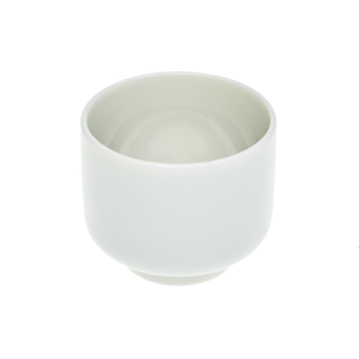 Yamata Seiho Ceramic Sake Set, White and Navy Double Ring Pattern - 3