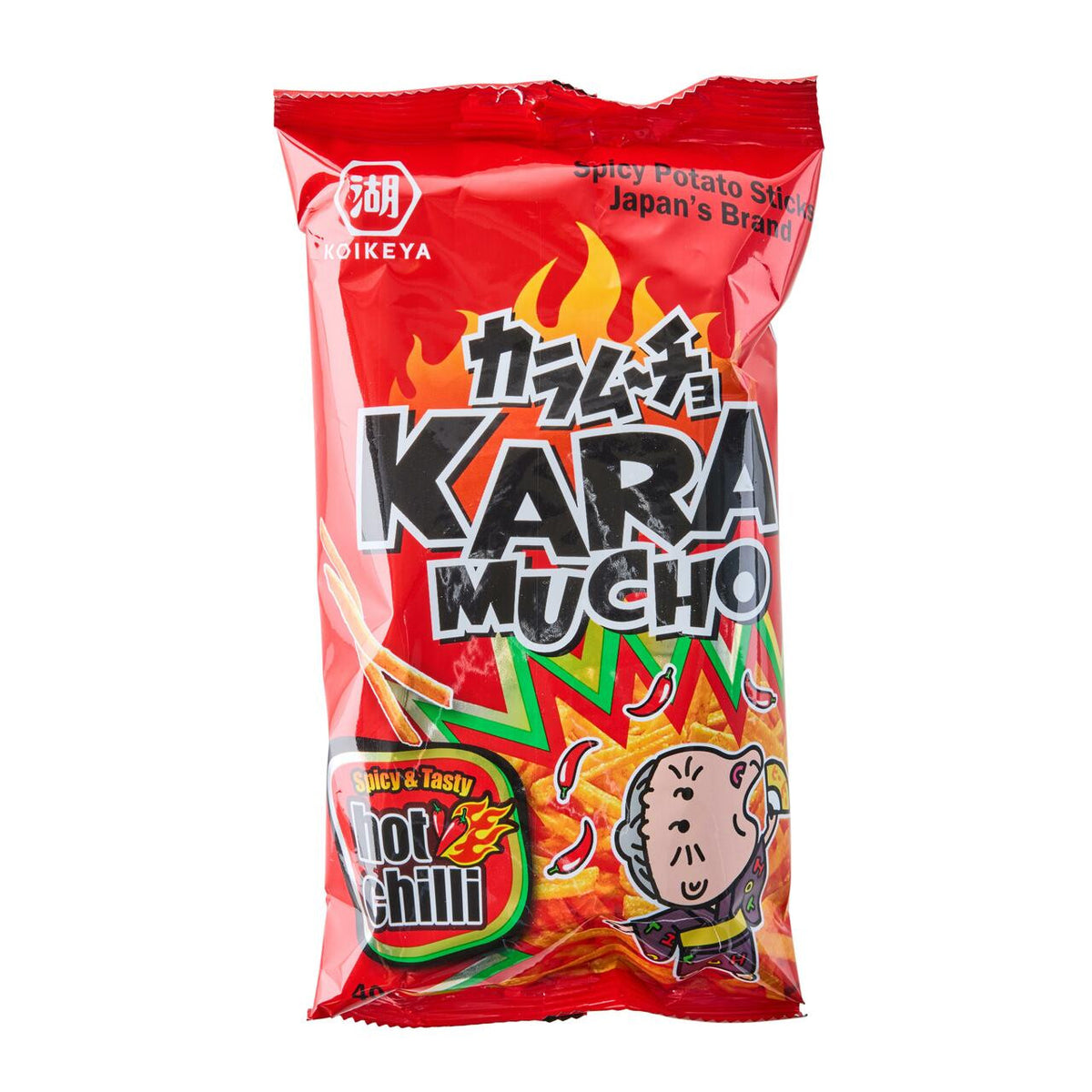 Koikeya karamucho stick potato crisps