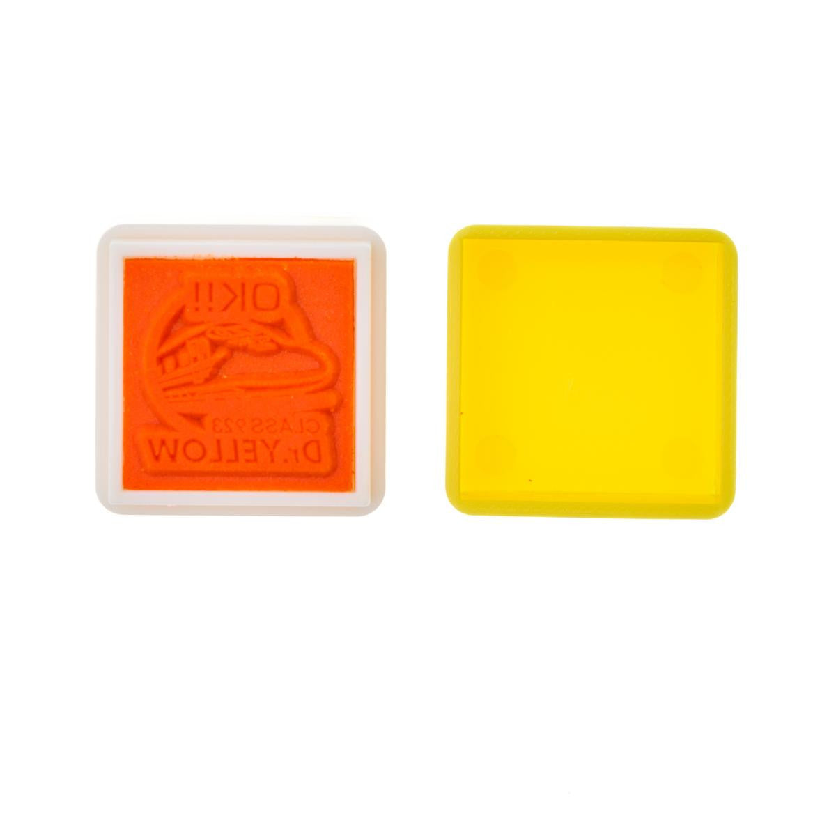 Popondetta shinkansen reward stamp type 923 dr yellow