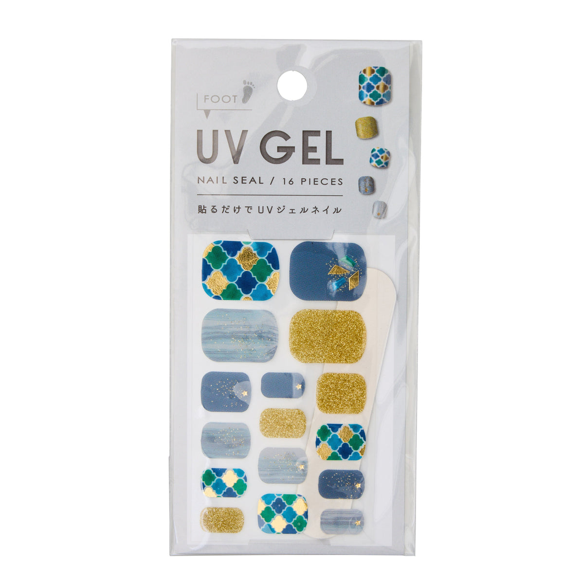 Japan Centre Coin Store UV Gel Toe Nail Seal, Summer Designs