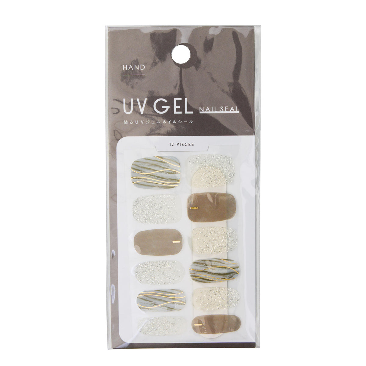Japan centre coin store uv gel nail seal crystal designs