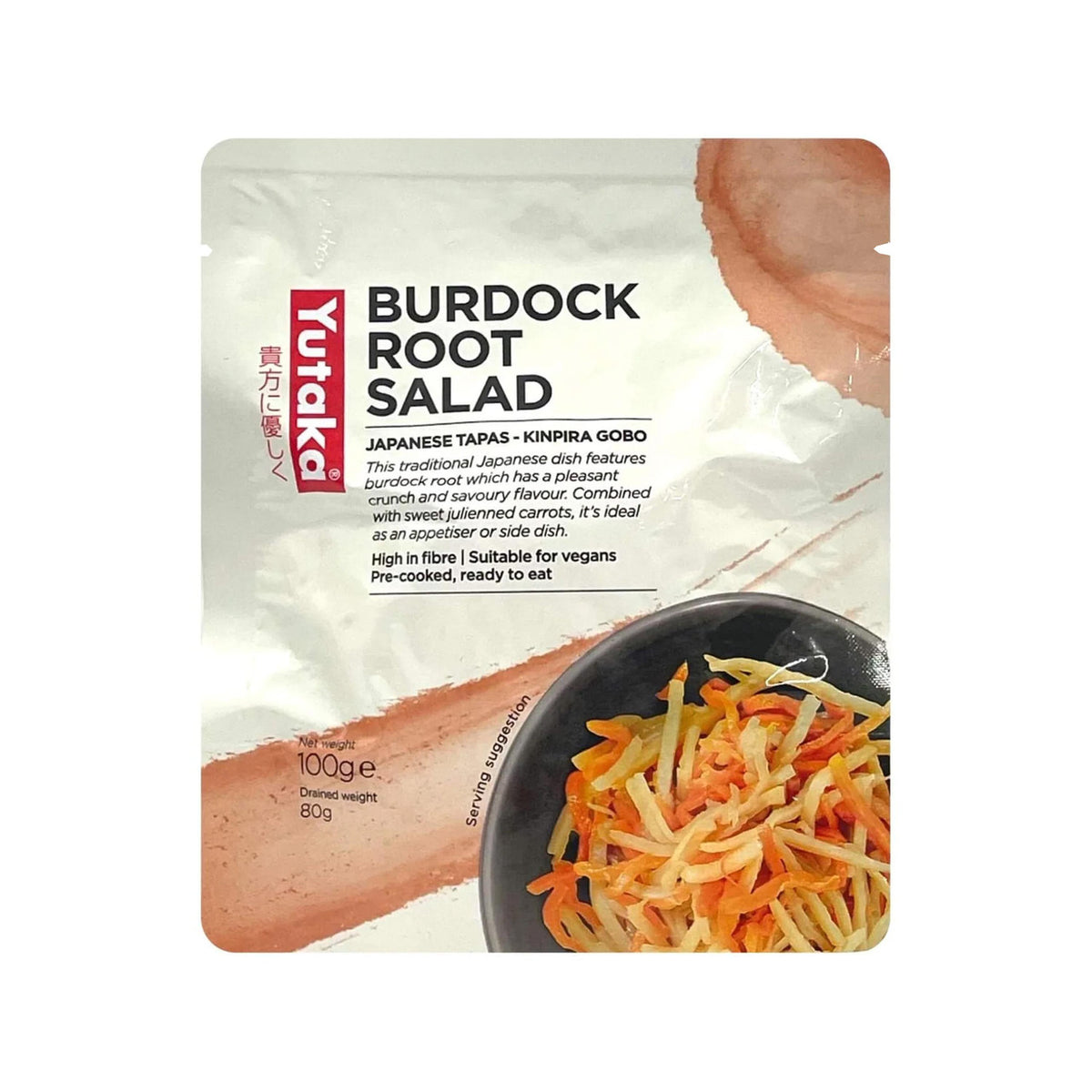Yutaka readymade burdock root salad