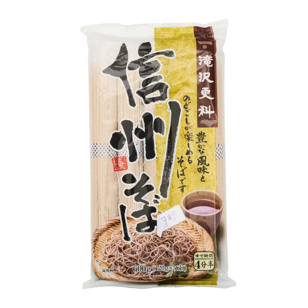 Nissin takizawa sarashina shinshu soba noodles