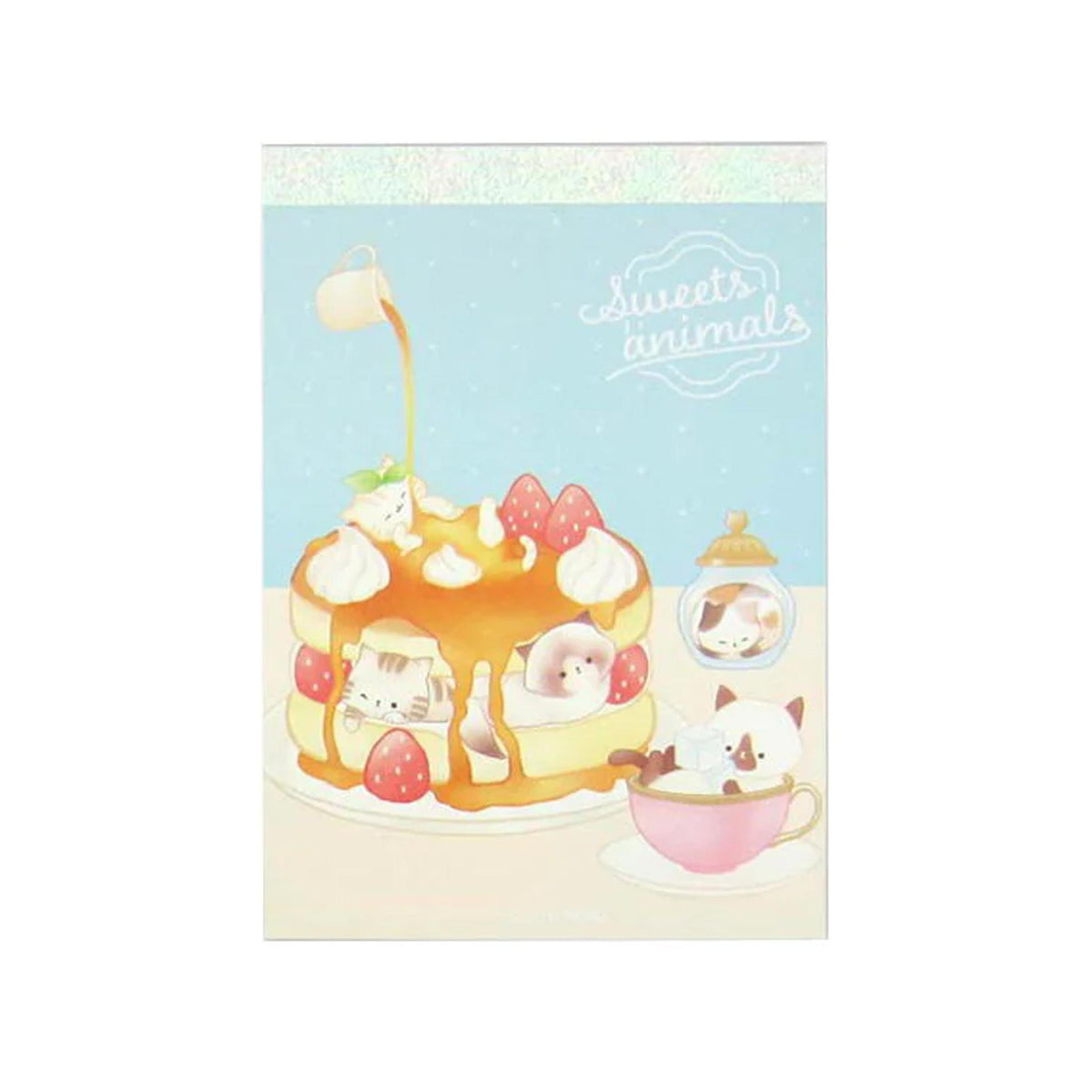 Japan Centre Coin Store Sweets Animals A6 Aurora Cross Memo