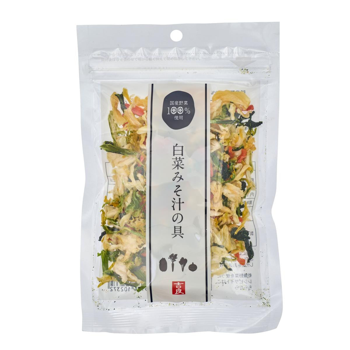 Kira shokuhin miso soup topping chinese cabbage
