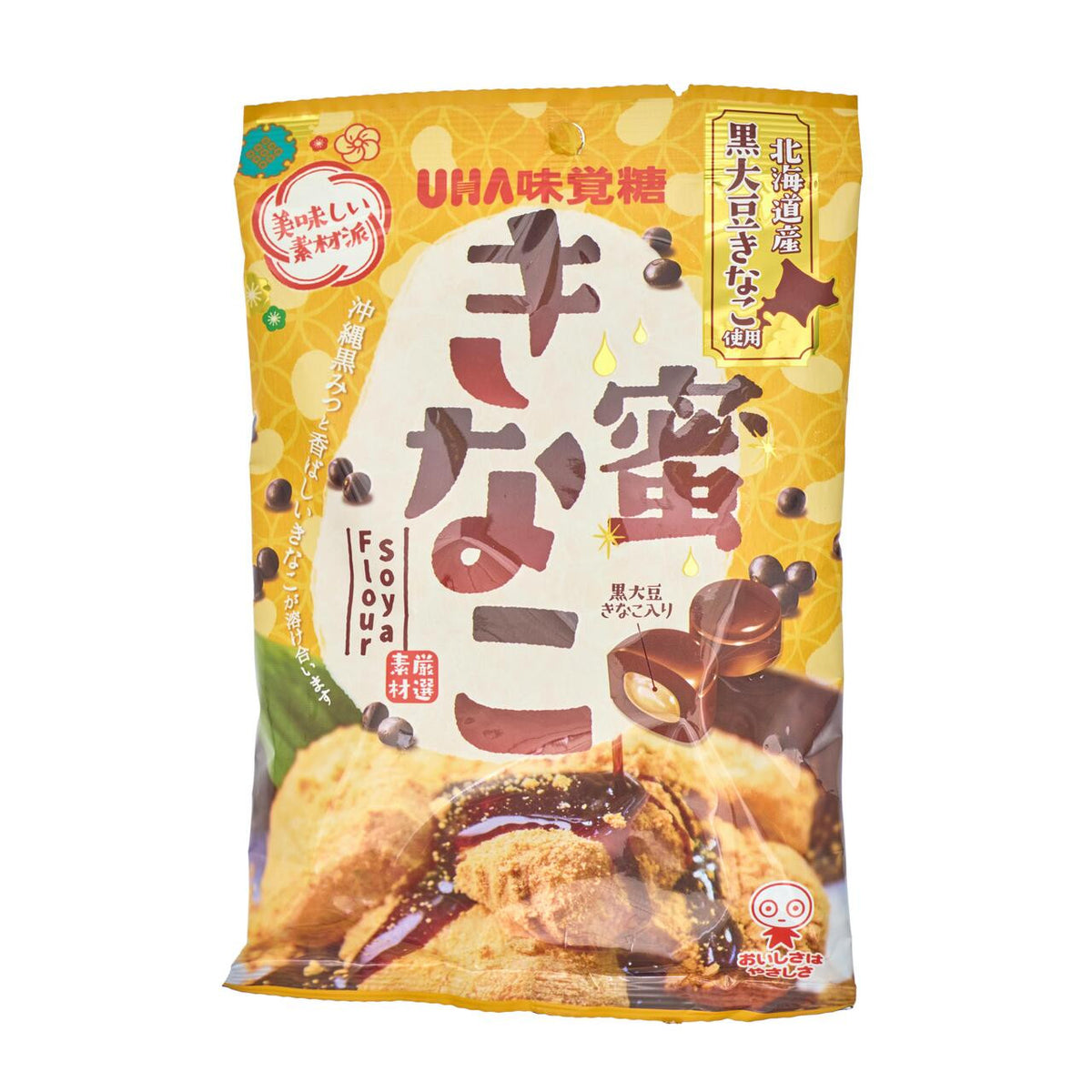 Mikakuto brown sugar syrup and kinako soybean flour boiled sweets