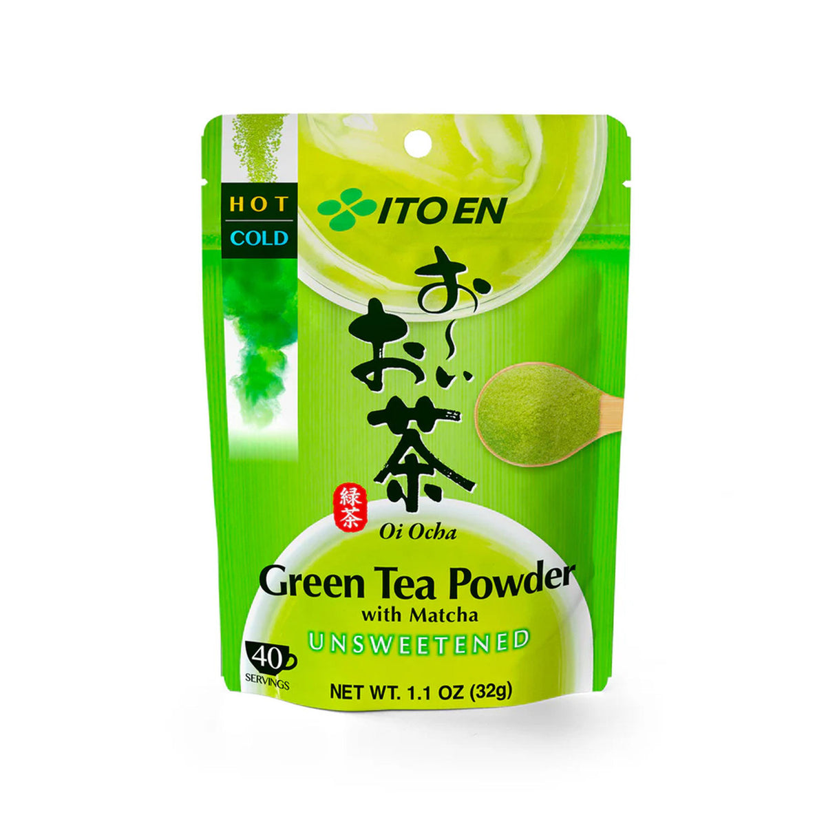 Ito en oi ocha unsweetened green tea powder with matcha