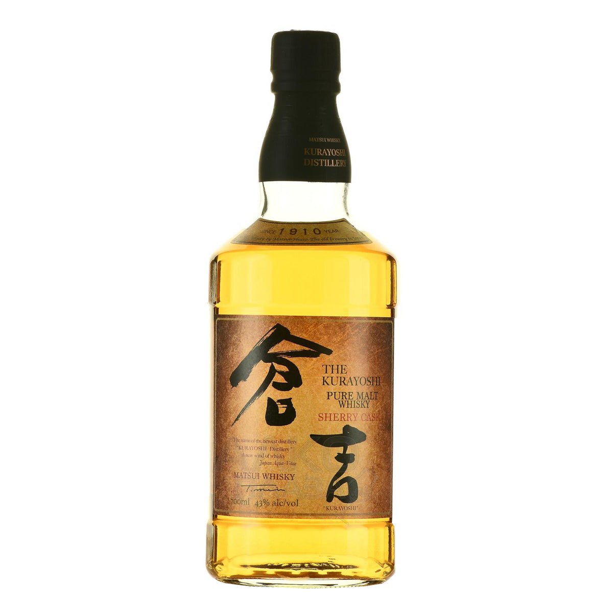 Matsui The Kurayoshi Pure Malt Whisky Sherry Cask