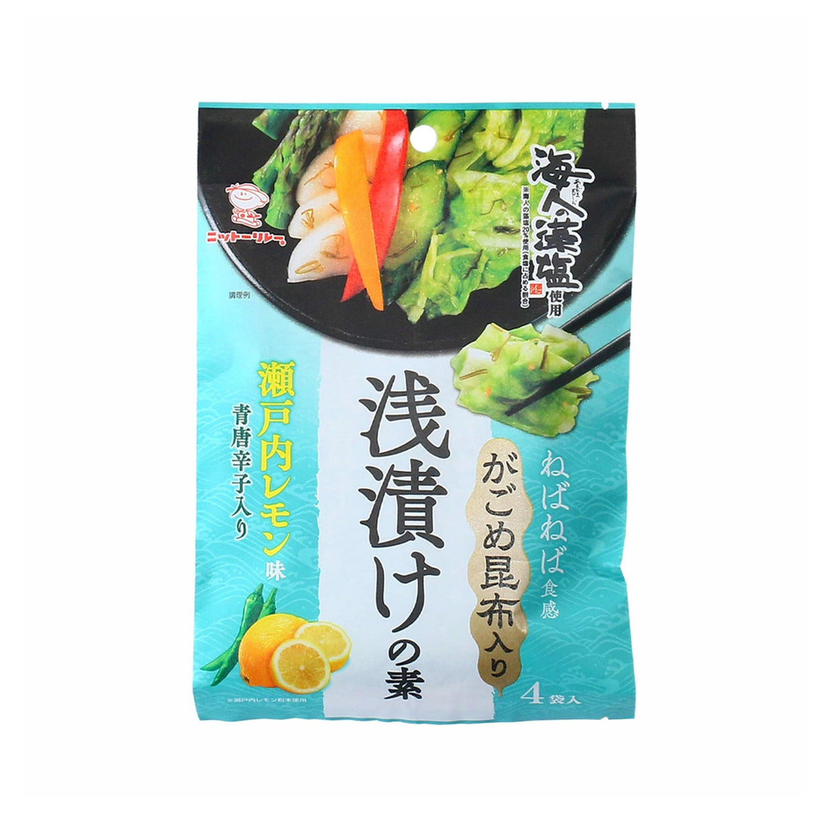 Nitto shokuhin gagome kelp asazuke pickle mix with lemon