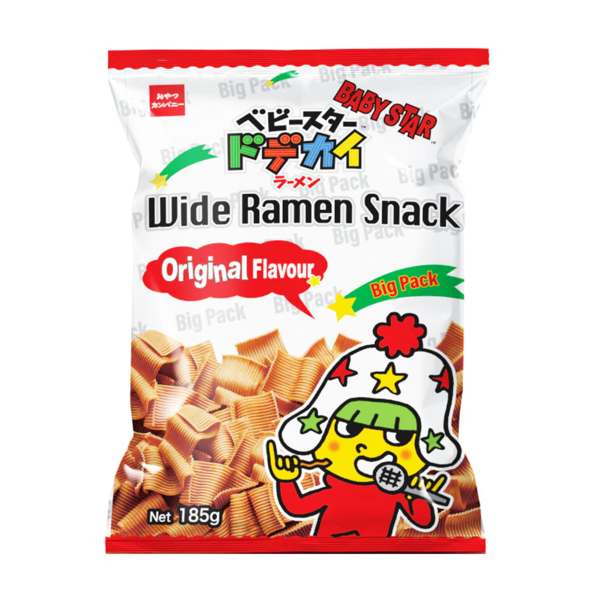 Oyatsu baby star original wide ramen snacks big pack taiwan