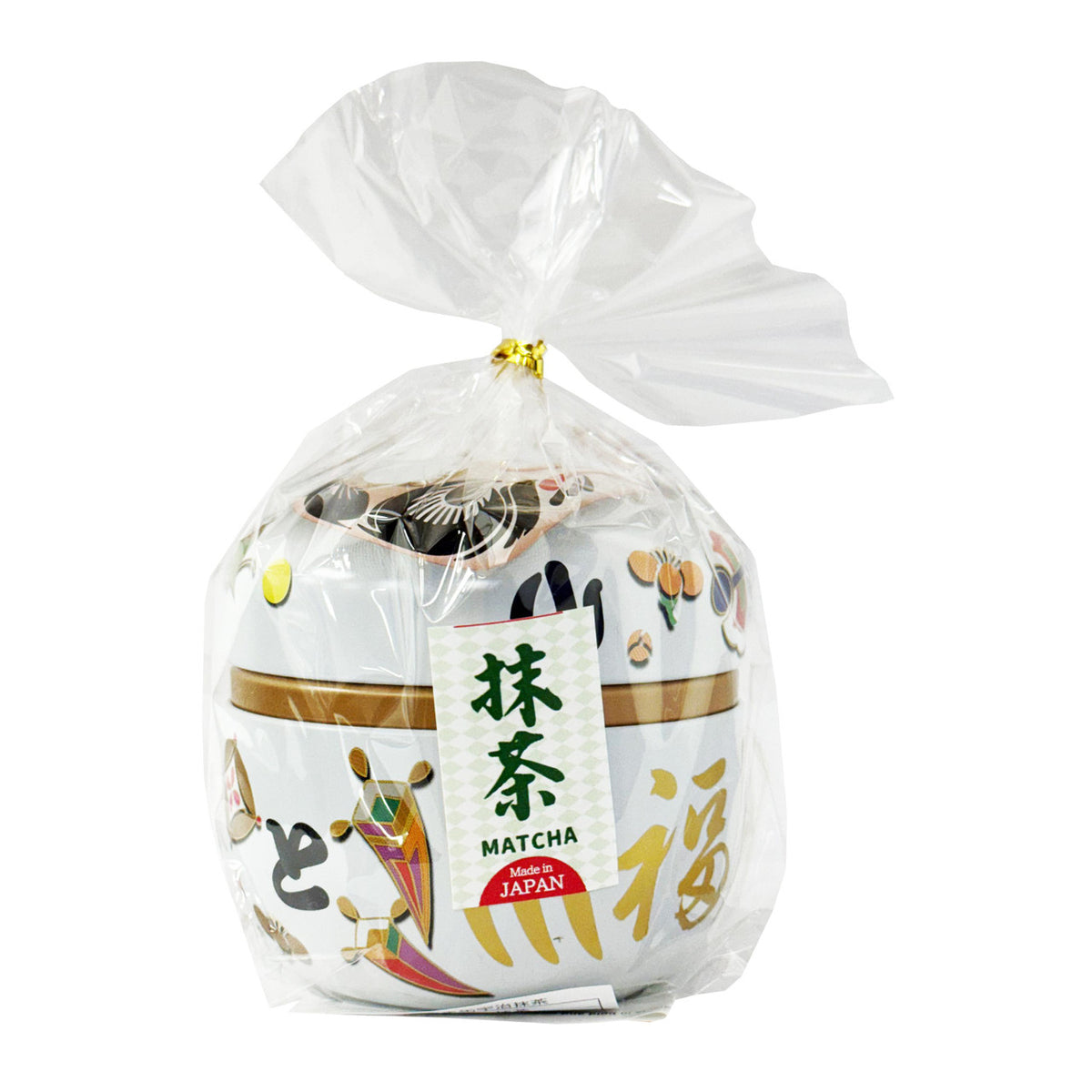 Hishiwaen uji matcha daruma can
