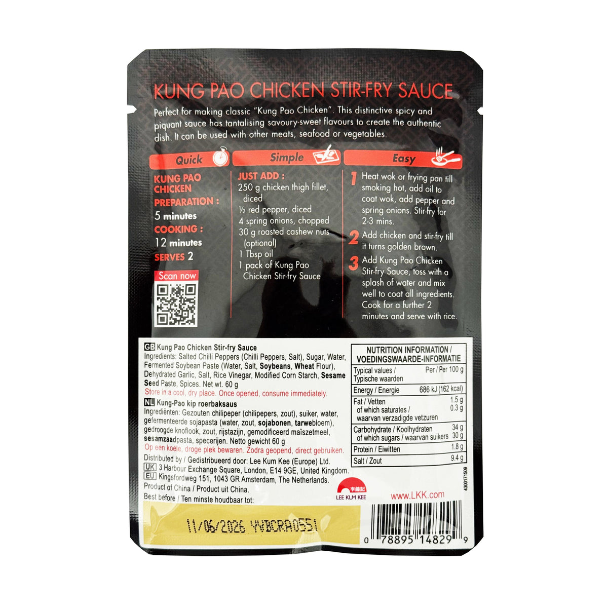 Lee Kum Kee Kung Pao Chicken Stir-Fry Sauce