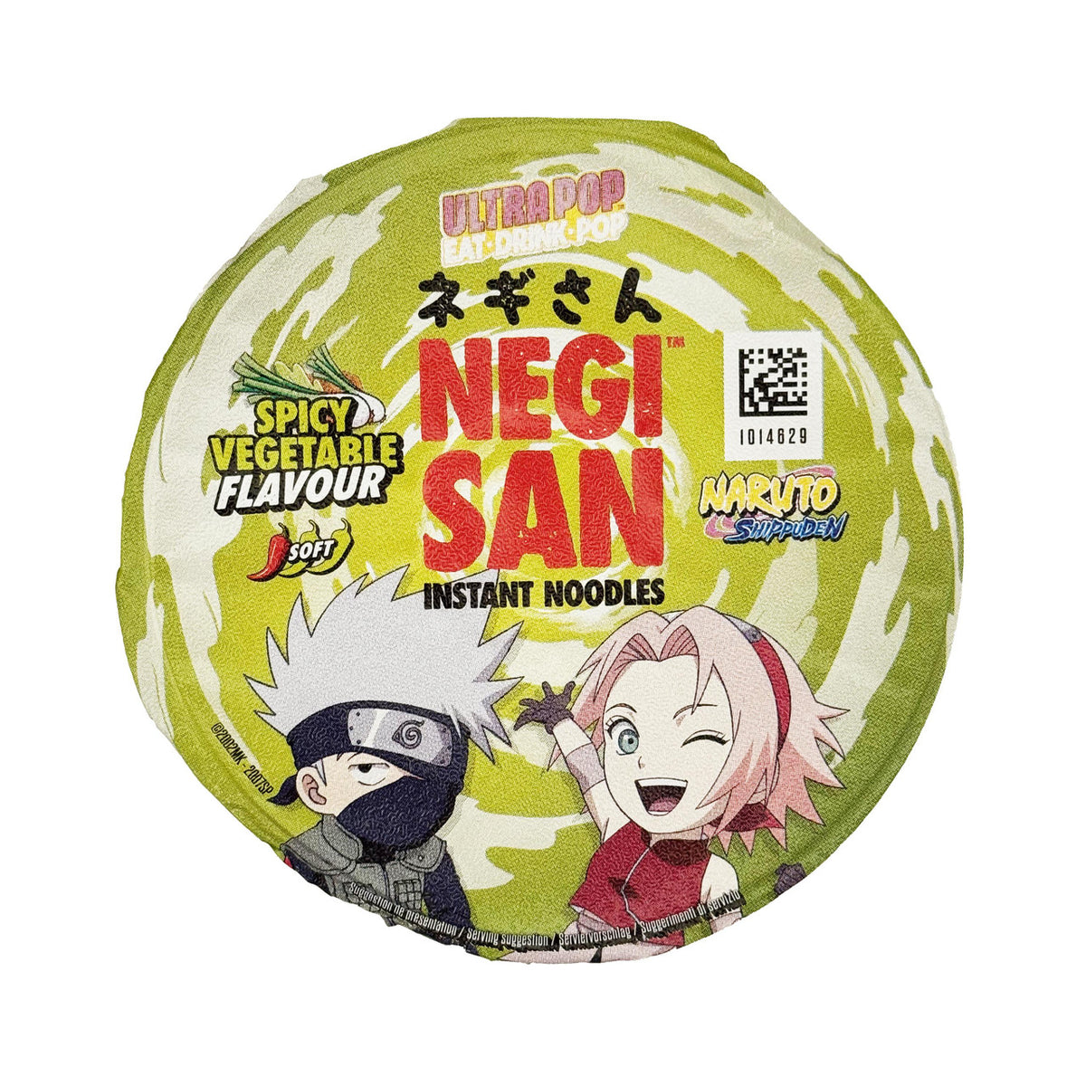 Naruto negisan spicy vegetable flavour instant cup noodles