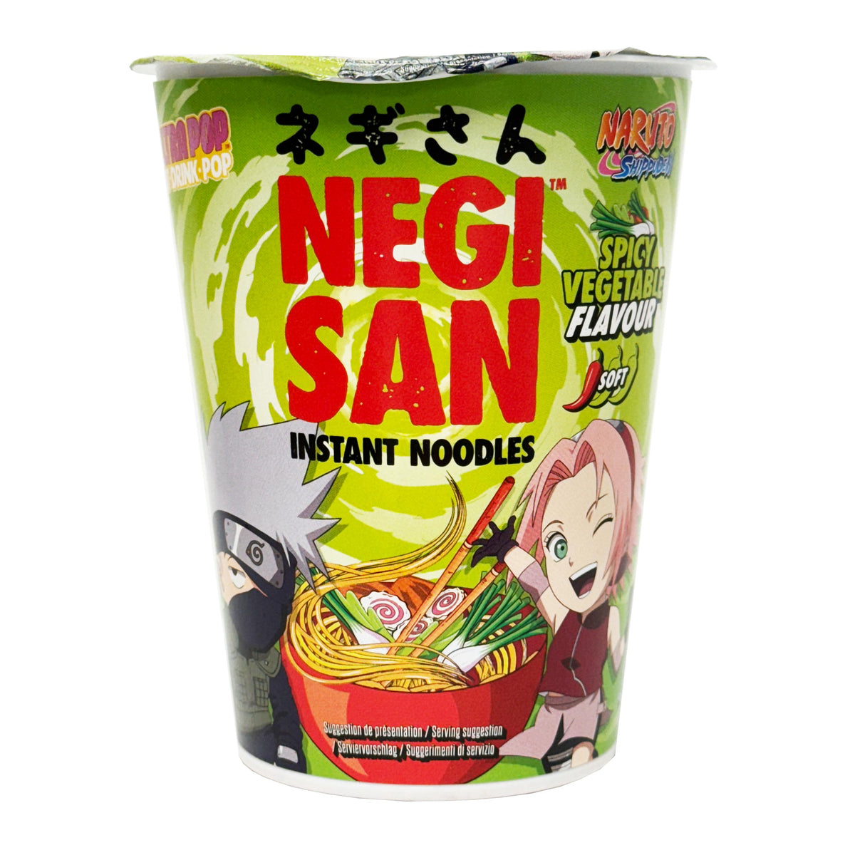 Naruto Negisan Spicy Vegetable Flavour Instant Cup Noodles