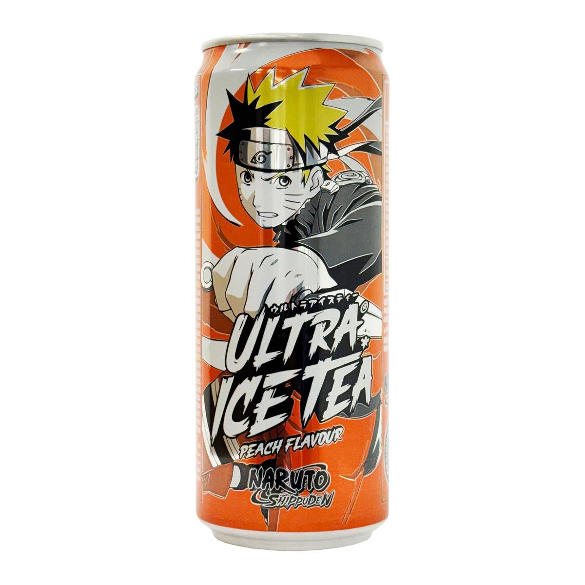 Naruto ultra ice tea can peach flavour naruto