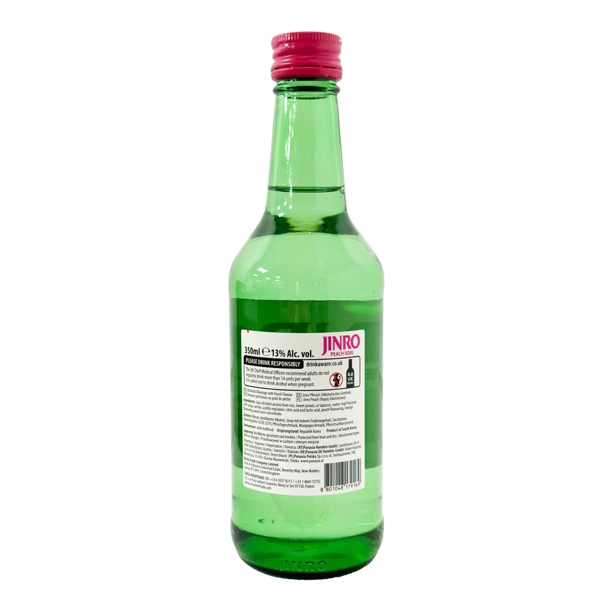 Jinro Peach Flavoured Soju